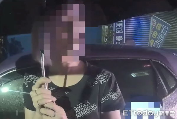 ▲▼陳姓女子開車違規遭警攔查，她謊報姐姐身分被員警戳破還查出持有毒品。（圖／記者吳世龍翻攝）