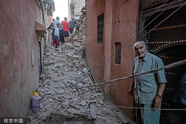 ▲▼摩洛哥強震632死。（圖／CFP）