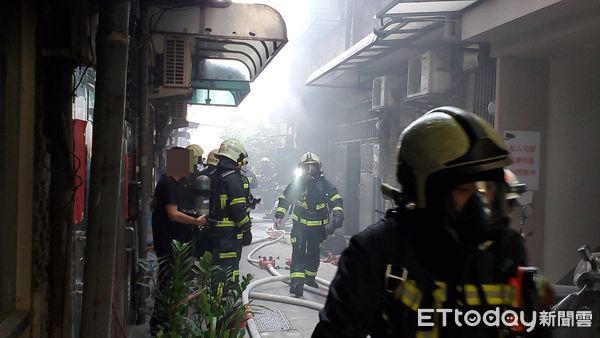 ▲▼台北市萬華區桂林路巷內一棟民宅火警1死。（圖／記者黃彥傑攝）