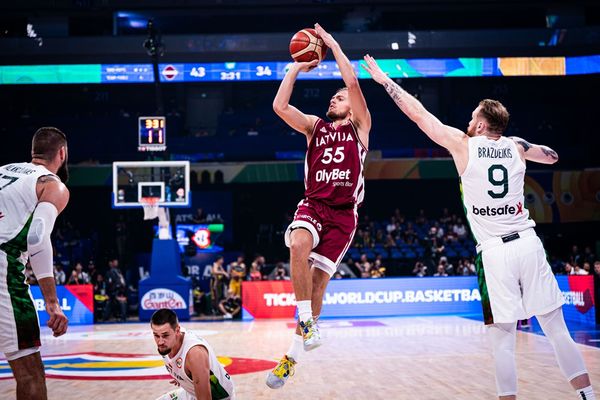 ▲▼拉脫維亞拿下世界盃男籃第5名，薩加斯狂送17助攻。（圖／取自FIBA官網）