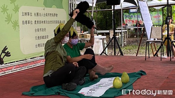 ▲水雉生態教育園區，特別舉辦田中物語」生態季活動，吸引眾多民眾參與。（圖／記者林東良翻攝，下同）