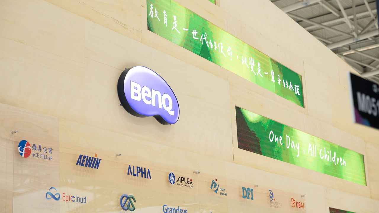 ▲▼明基佳世達集團BenQ透過打造零廢棄物的綠色展會。（圖／BenQ提供）