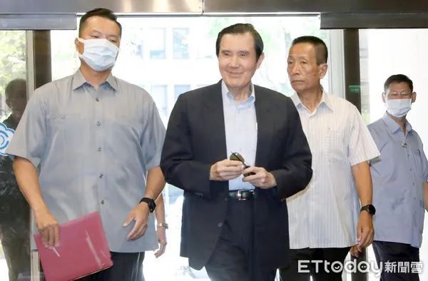 ▲馬英九出席《述說龍門》重行出版記者會。（圖／記者屠惠剛攝）