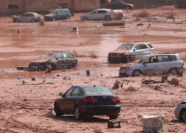 ▲▼利比亞洪災。（圖／CFP）