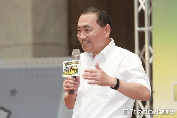 ▲▼蔣萬安、侯友宜2025雙北世界壯年運動會STRONG WIN暖身系列活動啟動記者會，會前受訪。（圖／記者周宸亘攝）