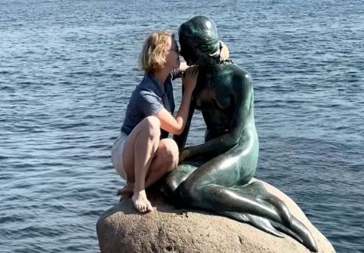 【有片】你想過小美人魚的感受嗎？遊客硬上「強暴」　丹麥鄉民拳頭都硬了