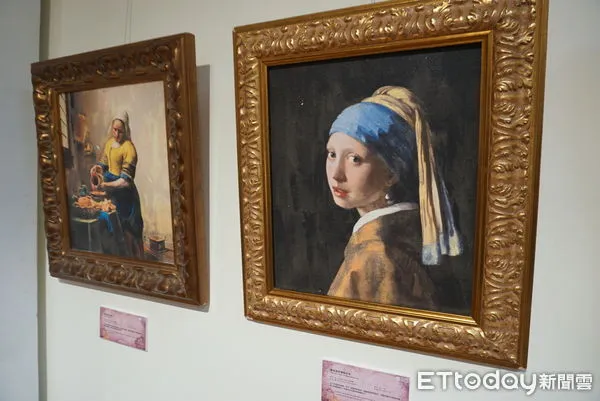 ▲展覽自巴洛克時期至現代藝術作品如何呈現光影，可一覽藝術家的精手法法。（圖／記者蔡佩旻翻攝）