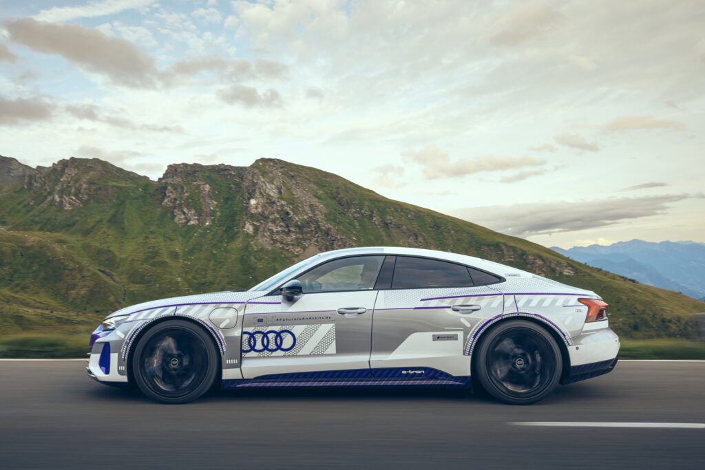 ▲Audi RS e-tron GT Ice Race特仕版。（圖／翻攝自Audi）