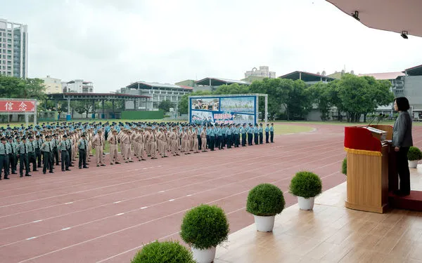 ▲▼總統蔡英文出席「112年三軍士官新生聯合開學典禮」。（圖／總統府提供）