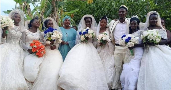 烏干達男「一場婚禮娶7妻」　自豪43歲還年輕：想再娶更多