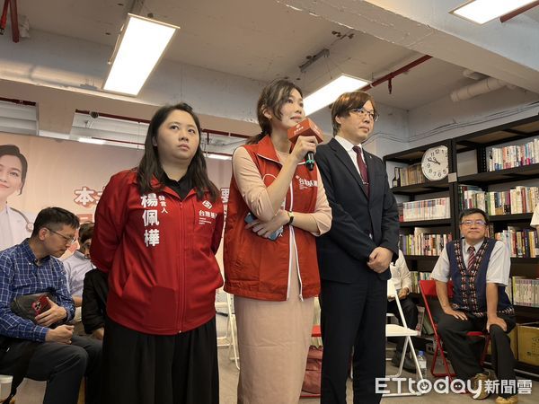 ▲▼台灣基進黨提名吳欣岱參選港湖立委。（圖／記者杜冠霖攝）