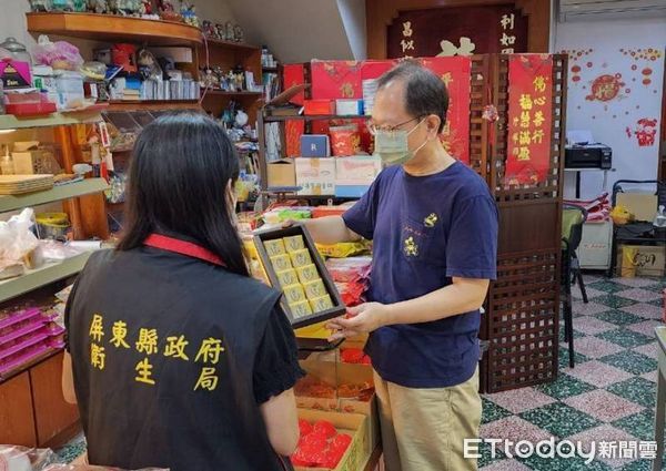 ▲屏東縣加強中秋應景食品抽驗             。（圖／記者陳崑福翻攝）