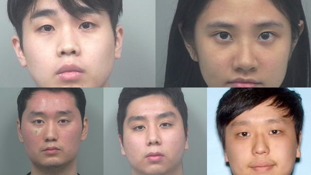 ▲▼美國6名韓裔人士疑似以邪教為名義殘忍虐殺移民美國的同胞，警方公布5名成年人嫌犯的照片。（圖／翻攝自臉書）