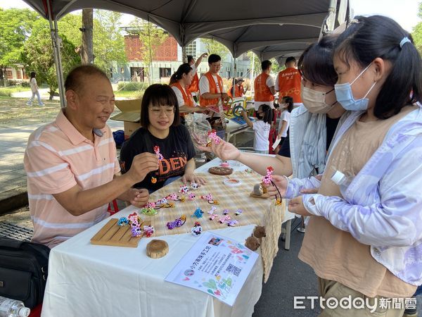 ▲伊甸基金會舉辦「無障礙生活節」，首場活動於16日在台南「水交社文化園區」，以親子園遊會的形式舉辦。（圖／記者林東良翻攝，下同）