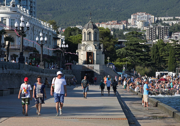 ▲▼克里米亞黑海度假勝地雅爾達（Yalta）。（圖／路透）