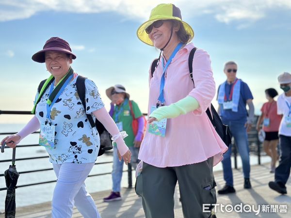 ▲基隆漫步快走北海岸同樂會。（圖／記者郭世賢翻攝）