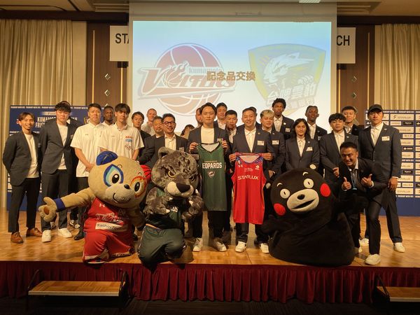 ▲台啤雲豹遠赴日本熊本與當地球隊進行交流賽 。（圖／台啤雲豹提供）