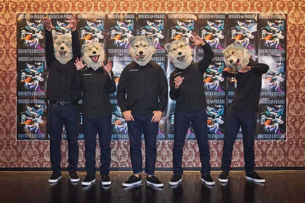 ▲▼MAN WITH A MISSION。（圖／華貴娛樂）