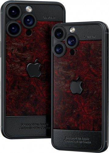 ▲▼奢侈品製造商製造18k金iPhone 15 Pro／Max手機殼。（圖／翻攝Caviar官網）