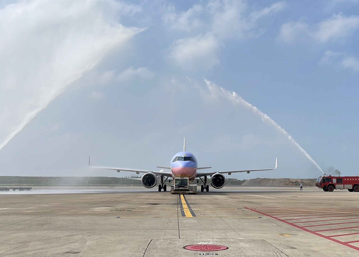 ▲中華航空台北-熊本航線於今 (18) 日正式開航。（圖／華航）