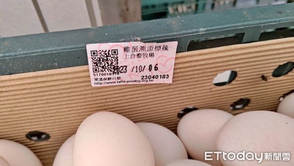 ▲基隆市衛生局持續查核市售蛋品。（圖／記者郭世賢翻攝）