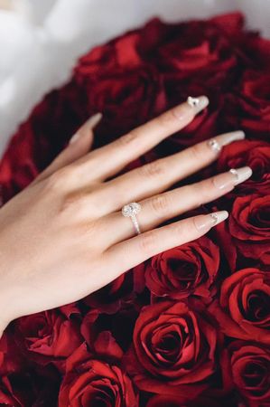 ▲Mona答應拿督賽求婚。（圖／翻攝自拿督賽臉書）