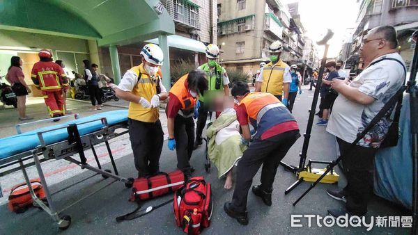 ▲▼萬華長照中心大火。（圖／記者黃彥傑攝）