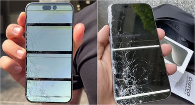 全台iPhone 15「首摔」！螢幕整塊炸裂　維修要價5位數