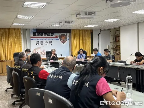 ▲▼苗栗通霄拱天宮建廟160周年，將於9月23日至10月2日舉辦「慈暉映沙墩」盛會，預期將吸引各地信徒及宮廟陣頭參與，苗檢與苗警局22日共同研商慶典期間防黑制暴策略。（圖／記者蔡文淵翻攝）