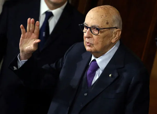 ▲▼義大利前總統納波里塔諾（Giorgio Napolitano）22日辭世。（圖／路透）