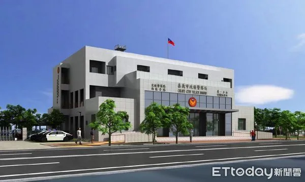 ▲▼  嘉義市新建竹園派出所   。（圖／嘉義市政府提供）