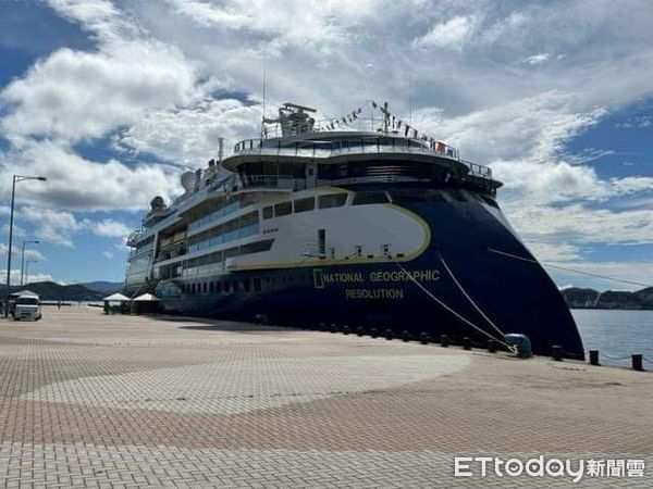 ▲「國家地理果敢號」郵輪預計9月29日首航基隆港。（圖／Lindblad Expeditions提供）