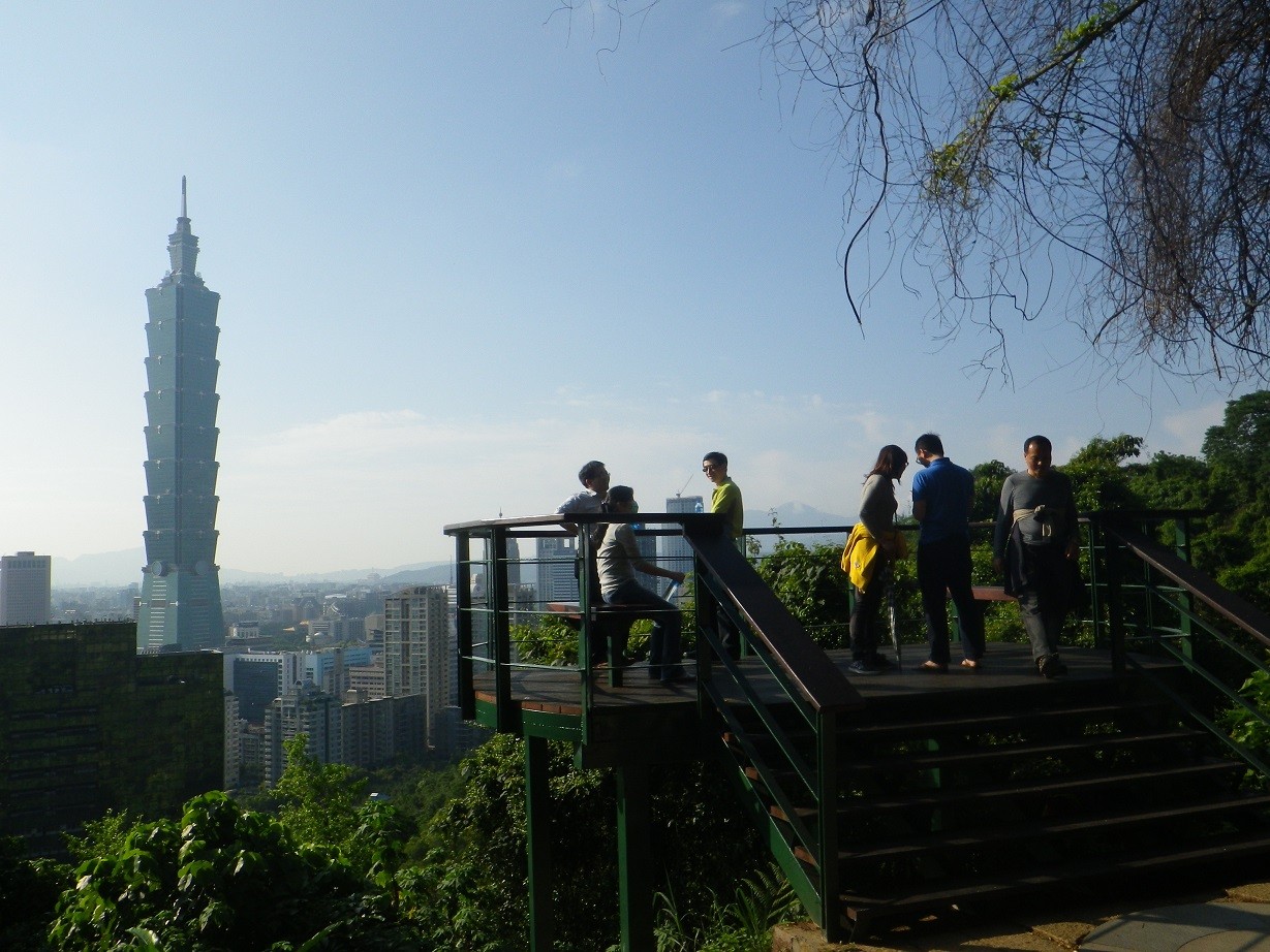 四獸山,象山觀景台,台北101(圖/北市大地工程處提供)