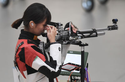 亞運射擊/女子50公尺步槍三姿資格賽落幕 台灣雙姝無緣挺進決賽