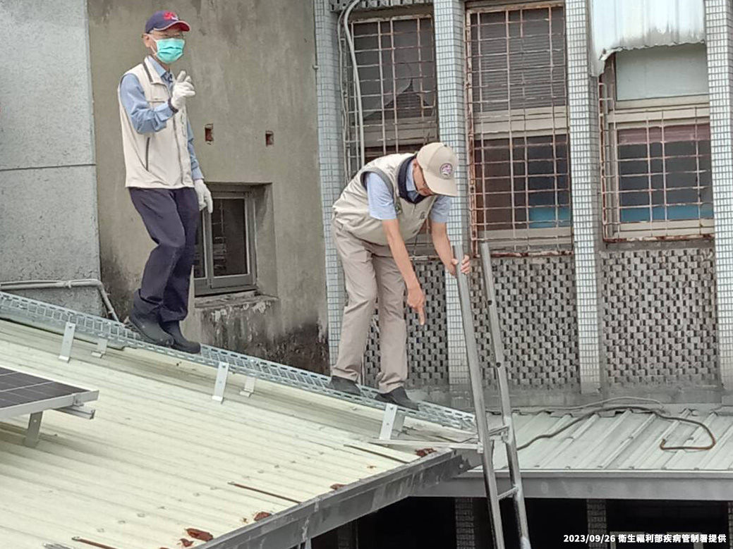 ▲▼登革熱前進應變工作隊台南防治病媒蚊情形。（圖／疾管署提供）