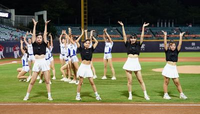 新北技職ANGELS體驗一日啦啦隊! 站上中職舞台熱情應援