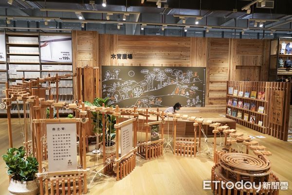 ▲林業署與無印良品合作打造國產材賣場空間。（圖／林業署提供）