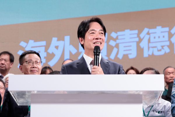 ▲▼民主進步黨主席暨總統候選人賴清德今（26）出席「海外賴清德後援總會」成立大會。（圖／賴清德競選辦公室提供）