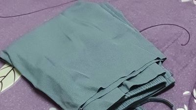 網購紫褲送來「要灰不綠的」賣家聲稱沒寄錯　她疑惑：買到變色盲嗎？