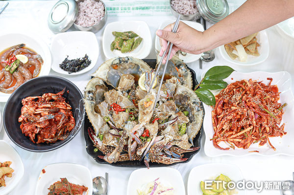 ▲▼韓國麗水醬蟹，醬油醃蟹。（圖／記者蔡玟君攝）