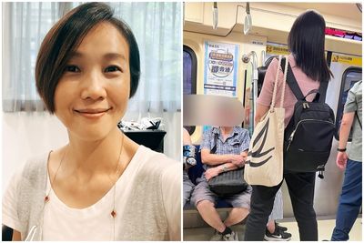 女子上捷運插隊！張本渝「伸手擋被無視」：只坐一站就可以不用排？