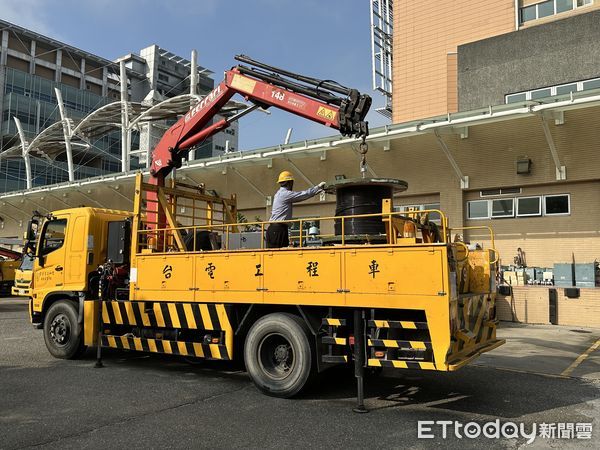 ▲小犬颱風來襲，屏東台電於恆春設立前進指揮所              。（圖／記者陳崑福翻攝）