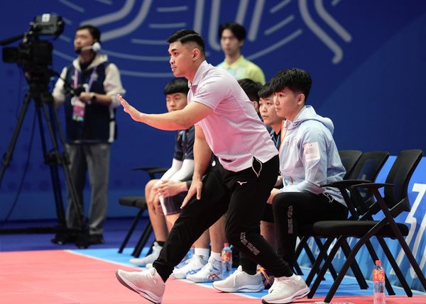 ▲中華男子卡巴迪代表隊拿下亞運二連勝。（圖／中華奧會提供）
