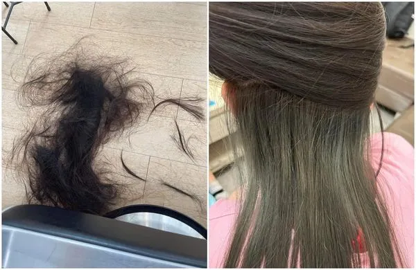 國中生染髮被收9800元惹議　髮廊要求刪文喊告！母再PO染髮前照回擊