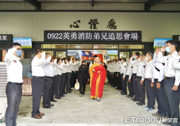 ▲屏東縣4勇消4日下午移靈            。（圖／縣政府提供，下同）