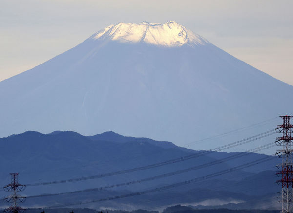 ▲▼富士山初冠雪。（圖／達志影像／美聯社）
