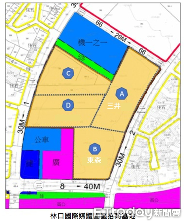 ▲▼林口國際媒體園區招商基地示意圖。     。（圖／新北市經發局提供）