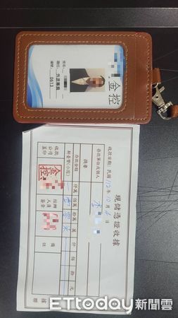 ▲台南市警一分局德高派出所查獲出面取款的李姓2名車手，保住李姓工程師107萬元。（圖／記者林東良翻攝，下同）