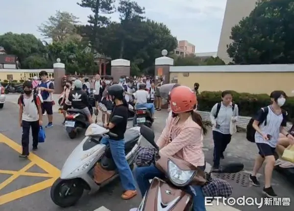 ▲雲林受小犬颱風影響，2學校於今日緊急宣布停課。（圖／記者蔡佩旻翻攝）