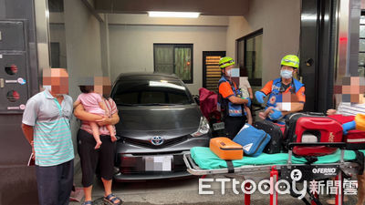 煮食中被鎖門外3孩童留在屋內婦人焦急 南消神救援化解危機